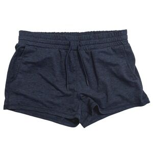 Quince‎ Womens Performance Tech Shorts Navy  Heather Athletic Size M